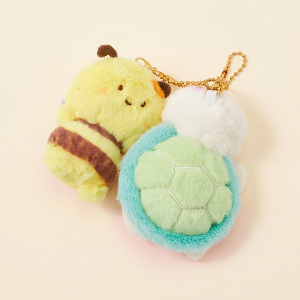 Bee & Turtle Pair Keychain