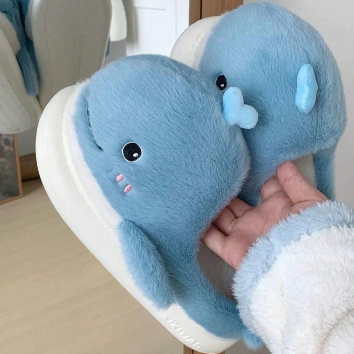 Chaussons Bébé Baleine