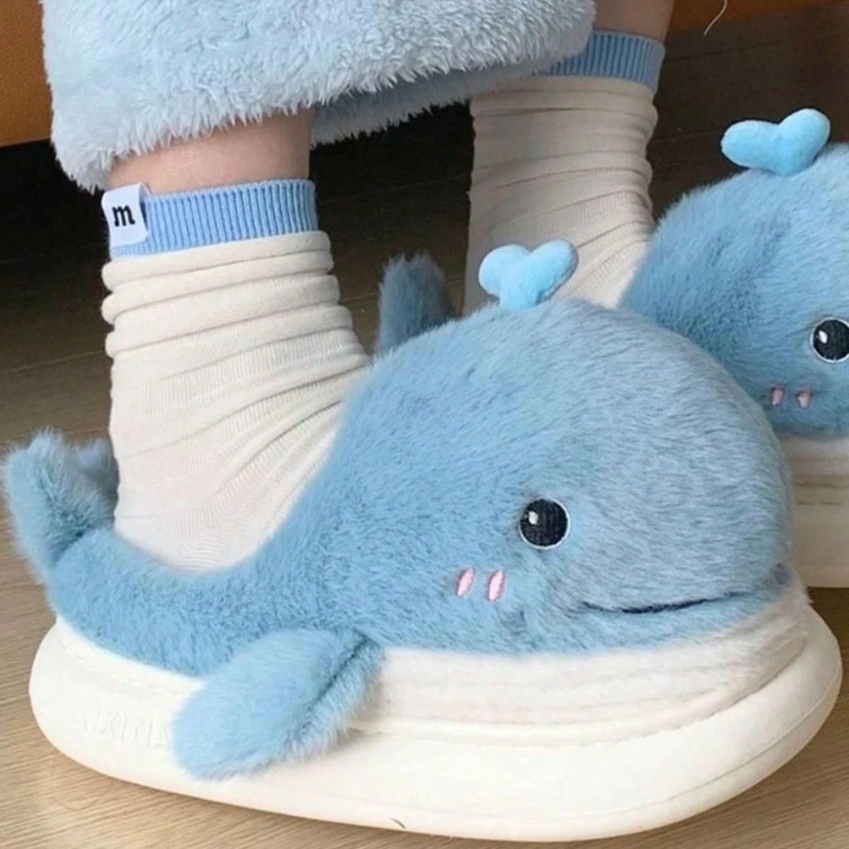 Chaussons Bébé Baleine