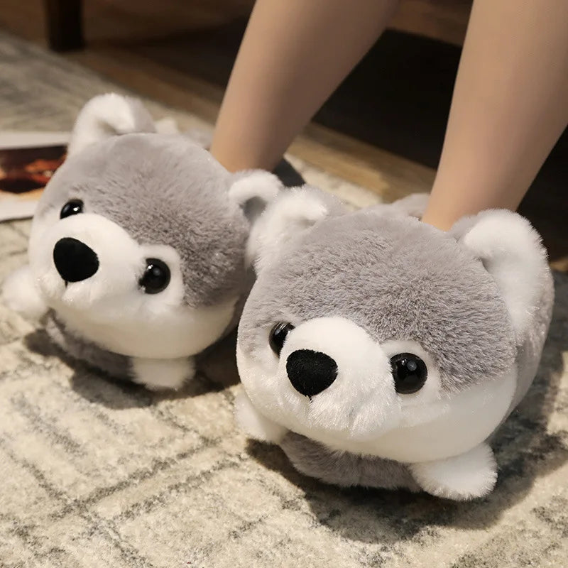 Chaussons Animaux Moelleux