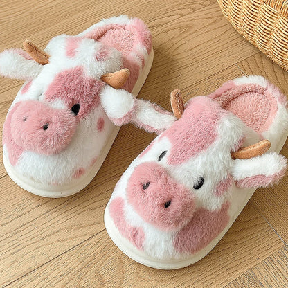 Baby Cow Slippers
