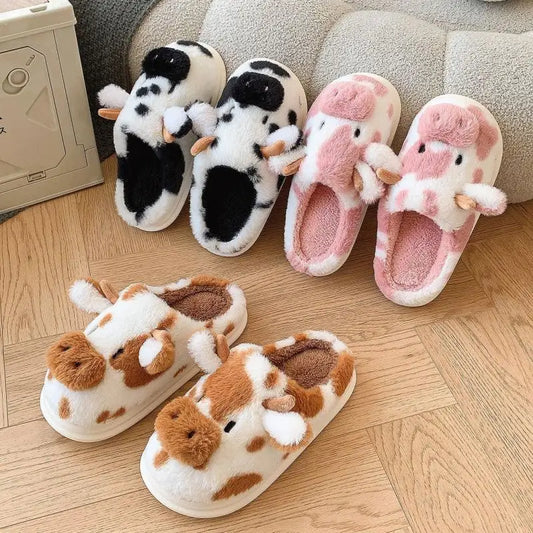 Baby Cow Slippers