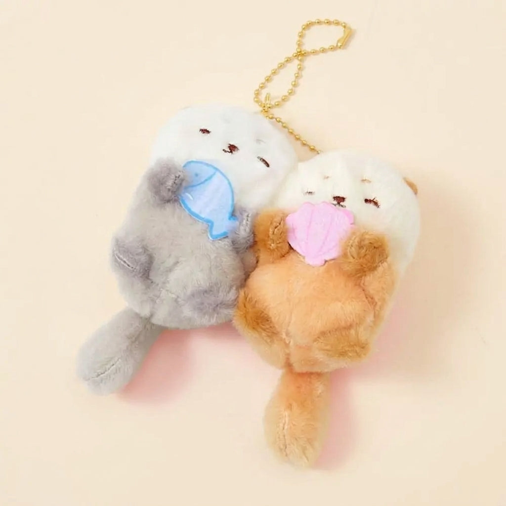 Seal & Otter Pair Keychain